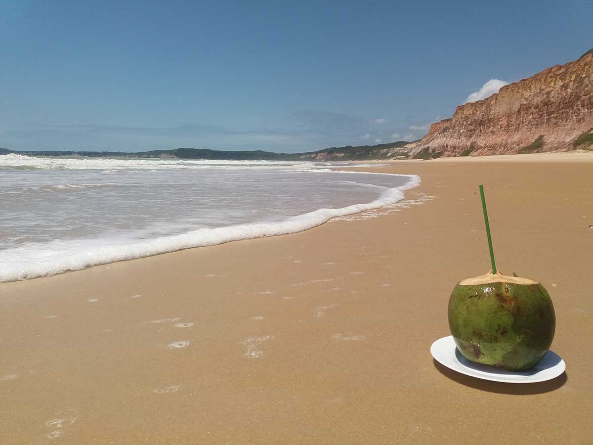 Praia de Pipa, uma das praias mais famosas do Brasil